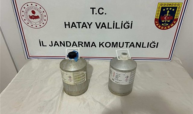 Hatay'da uyuşturucu operasyonu