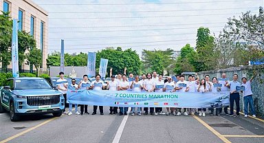 JAECOO 7 PHEV, bin 353 kilometrelik menziliyle çıktığı maratonu tamamladı