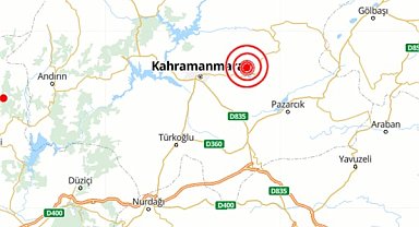 Kahramanmaraş’ta deprem