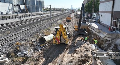 KOSKİ, Banliyö Hattı’ndaki altyapı çalışmalarına devam ediyor