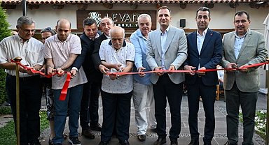 “Levant Kafe” Dramalılar Köşkü’nde hizmete açıldı