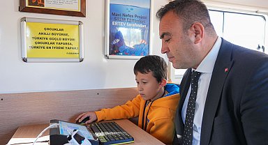 ‘Mavi Nefes’ otobüsü Bursa’da