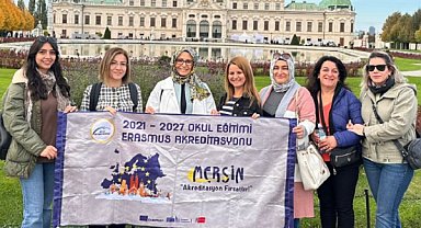 Mersin İl Millî Eğitim Müdürü Durmuş, Viyana’da Erasmus çalışmalarına katıldı