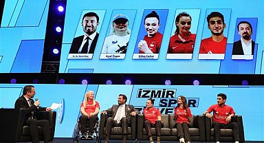 Milli yüzücü Boyacı, İzmir Spor Zirvesi’nde