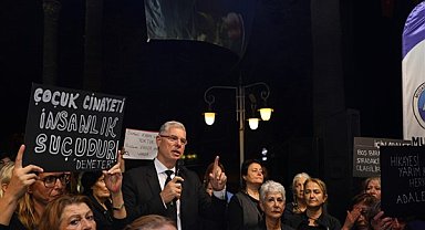 Mudanya'da kadına yönelik şiddet protesto edildi
