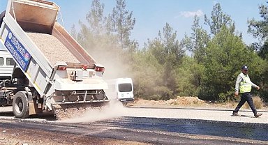 Muğla Büyükşehir Belediyesi, altyapı çalışmalarını sürdürüyor