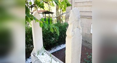 Namık Kemal’in annesinin mezarı bakıma alındı