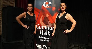 Opera sanatçıları Sinem ve Didem Balık, balıkesir'de sahne aldı