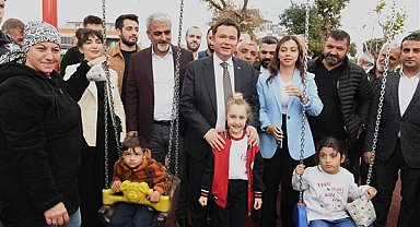 Osmangazi’de İsmet Paşa Parkı hizmete açıldı