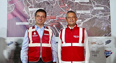 Özel ve İmamoğlu, Ümraniye-Ataşehir-Göztepe metro hattında incelemelerde bulundu