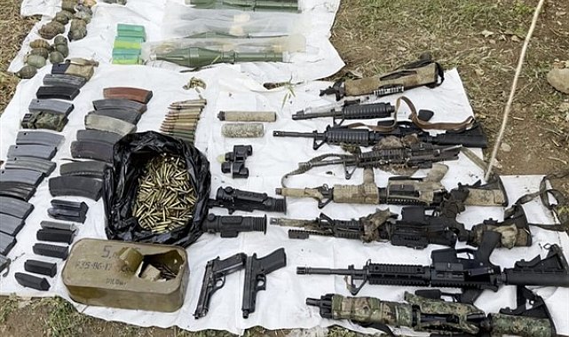 Pençe-Kilit Operasyonu bölgesinde çok sayıda silah ve mühimmat ele geçirildi