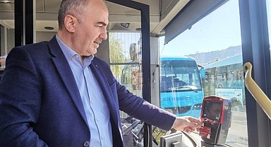 Rize'de ulaşım Türkiye Kart ile sağlanacak