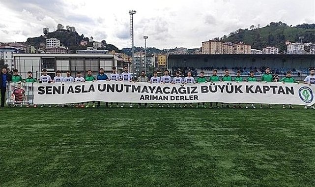 Rize Süper Amatör Ligi'nde Fatih Kaan Arıman Sezonu başladı