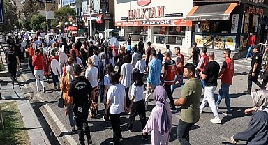 Şanlıurfa'da 3-4 Ekim Dünya Yürüyüş Günü etkinliği düzenlendi