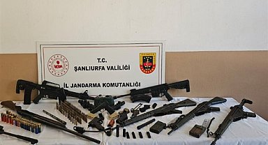 Şanlıurfa'da silah kaçakçılığı operasyonu