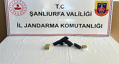 Şanlıurfa'da silah operasyonu