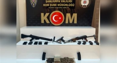 Şanlıurfa'da silah ve mühimmat ele geçirildi 