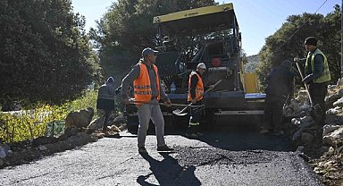 Sarnıç ve Kurudere'de yol sorunları çözüldü