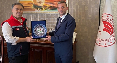 Sinanpaşa Belediye Başkanı Tolga Yıldırım’dan İl Tarım ve Orman Müdürü Özkan Parlak’a Ziyaret