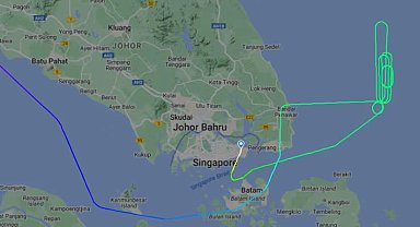 Singapur, Air India uçağında bomba tehdidinin ardından savaş uçaklarını havalandırdı
