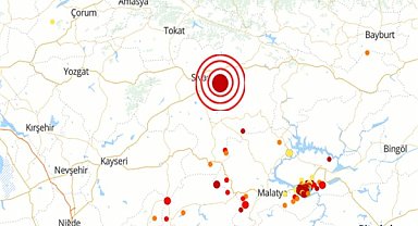 Sivas'ta 4.7 ve 4.2 büyüklüğünde deprem