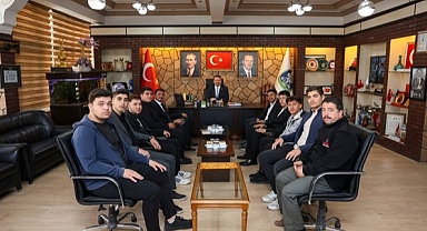 TÜGVA'dan Belediye Başkanı Öztaş'a Ziyaret