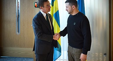 Ukrayna Devlet Başkanı Zelenski, İsveç Başbakanı Kristersson ile görüştü