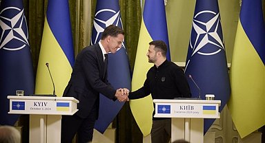 Ukrayna Devlet Başkanı Zelenski, NATO Genel Sekreteri Rutte ile görüştü