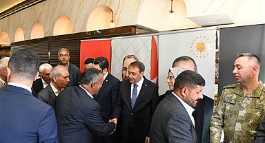 Vali Şıldak, muhtarlarla bir araya geldi