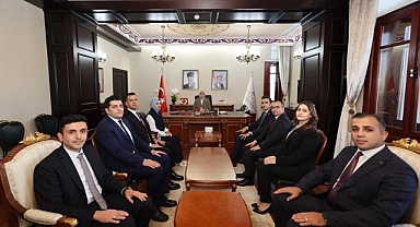 Vali Yiğitbaşı, Yeni Kaymakamları Kabul Etti