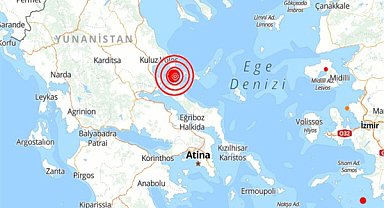 Yunanistan'da deprem