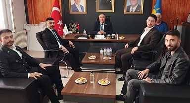 Zafer Partisi Heyetinden, İYİ Parti Afyonkarahisar İl Başkanlığı'na Ziyaret