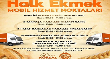 Afyonkarahisar Belediyesi’nden Halk Ekmek Mobil Hizmeti