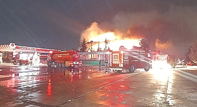 Afyonkarahisar Ciğerci Ahmet Yangınının video Görüntüleri 
