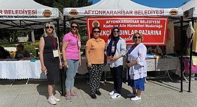 Afyonkarahisar’da ‘Emekçi Kadınlar Pazarı’ Büyüledi