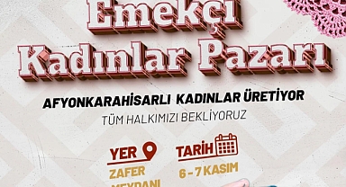 Afyonkarahisar’da Emekçi Kadınlar Pazarı Kuruluyor