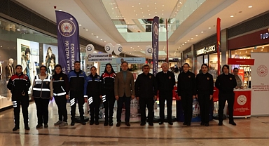 Afyonkarahisar'da Kadına Şiddetle Mücadele İçin Park Afyon AVM'de Farkındalık Standı Açıldı