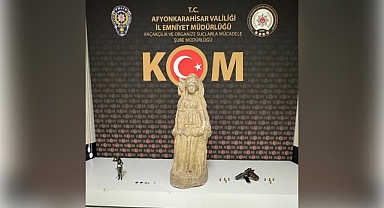 Afyonkarahisar’da Tarihi Eser, Uyuşturucu ve Yüklü Miktarda Kaçak Mal Ele Geçirildi
