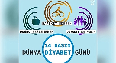 Afyonkarahisar İl Sağlık Müdürlüğü, Dünya Diyabet Günü İçin Farkındalık Yaratıyor