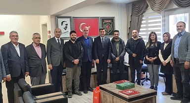 Afyonkarahisar Şehit ve Gazi Derneğinden Yeni Genel Başkana Hayırlı Olsun Ziyareti