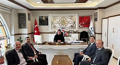 Başkan Derviş Aynacı’ya Protokol Ziyareti