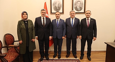 Başkan Emine Gökçe’den Sanayi ve Teknoloji Bakanı Kacır’a Ziyaret