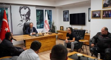 Başkan Eşki: Moto kuryeler riskli meslek grubunda yer almalı ve örgütlenmeli