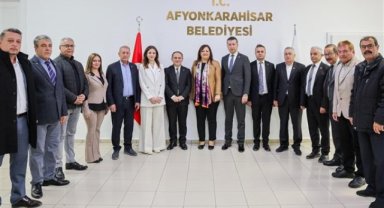 Başkan Köksal'dan CHP heyetine teşekkür