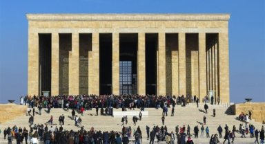 Cumhuriyet Bayramı'nda 745 bin 920 vatandaş Anıtkabir'i ziyaret etti