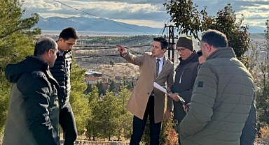 Dazkırı’da Yüksektepe Millet Bahçesi Projesi Hızla İlerliyor