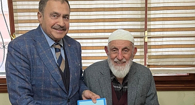 Eski Bakan Veysel Eroğlu’ndan Prof. Dr. Nevzat Kor’a Ziyaret