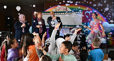 İscehisar'da Çocuk Sanatları Festivali Coşkusu: Çocuklar Doyasıya Eğlendi