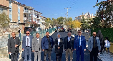 İscehisar'da Sıcak Asfalt Çalışmaları Başladı