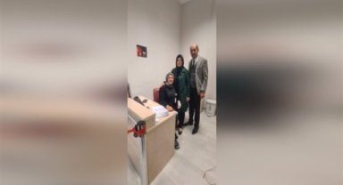 Kumartaşlı, Şehit Kızı Esma Korkmaz'ı ziyaret etti
